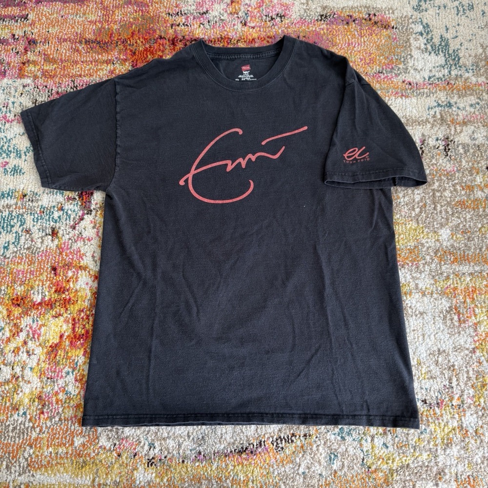 Y2K Eric Clapton 2010 North American Tour Tee L